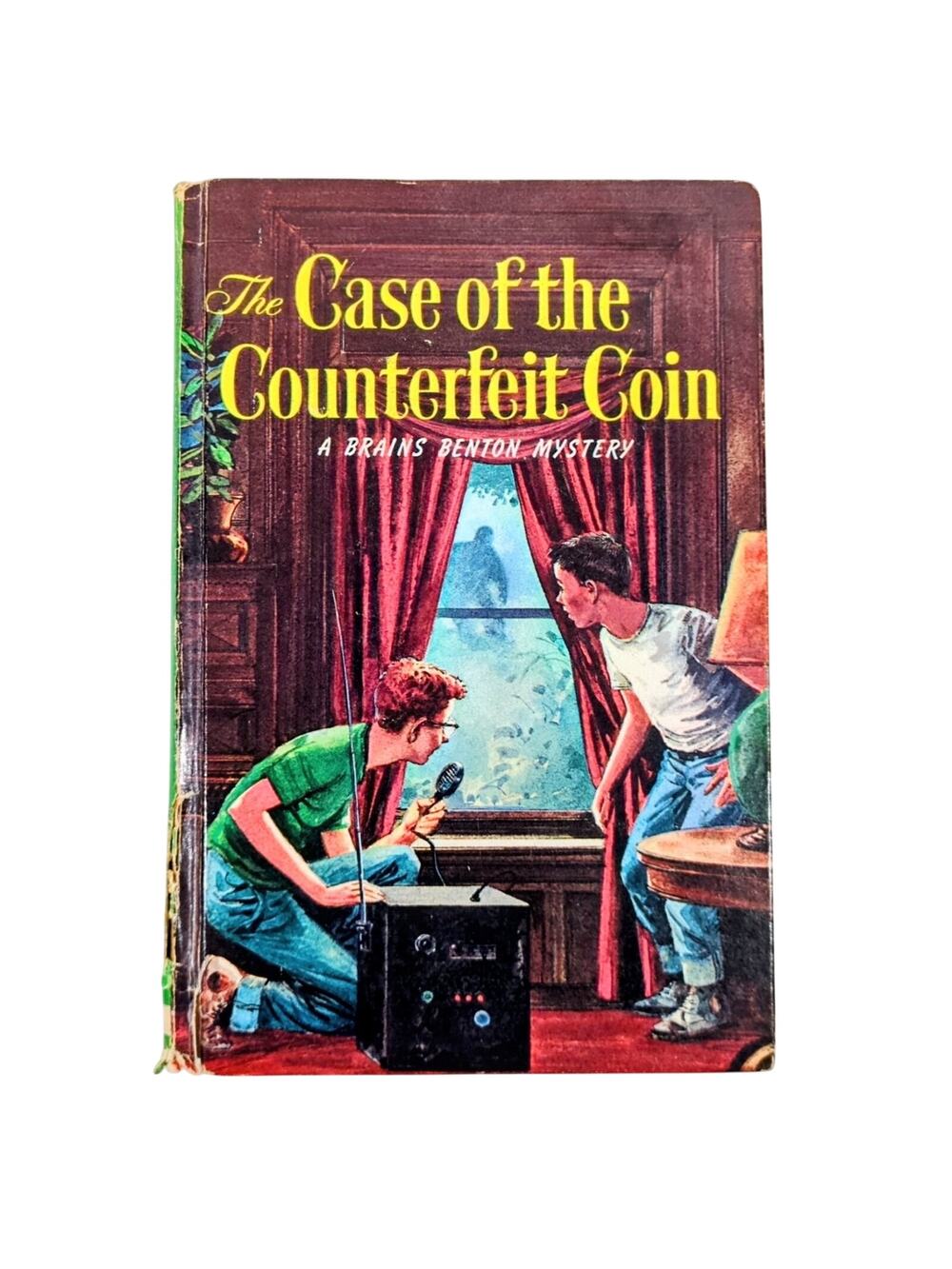 Case of Counterfeit Coin George Wyatt 1960 Brains Benton Mystery Whitman